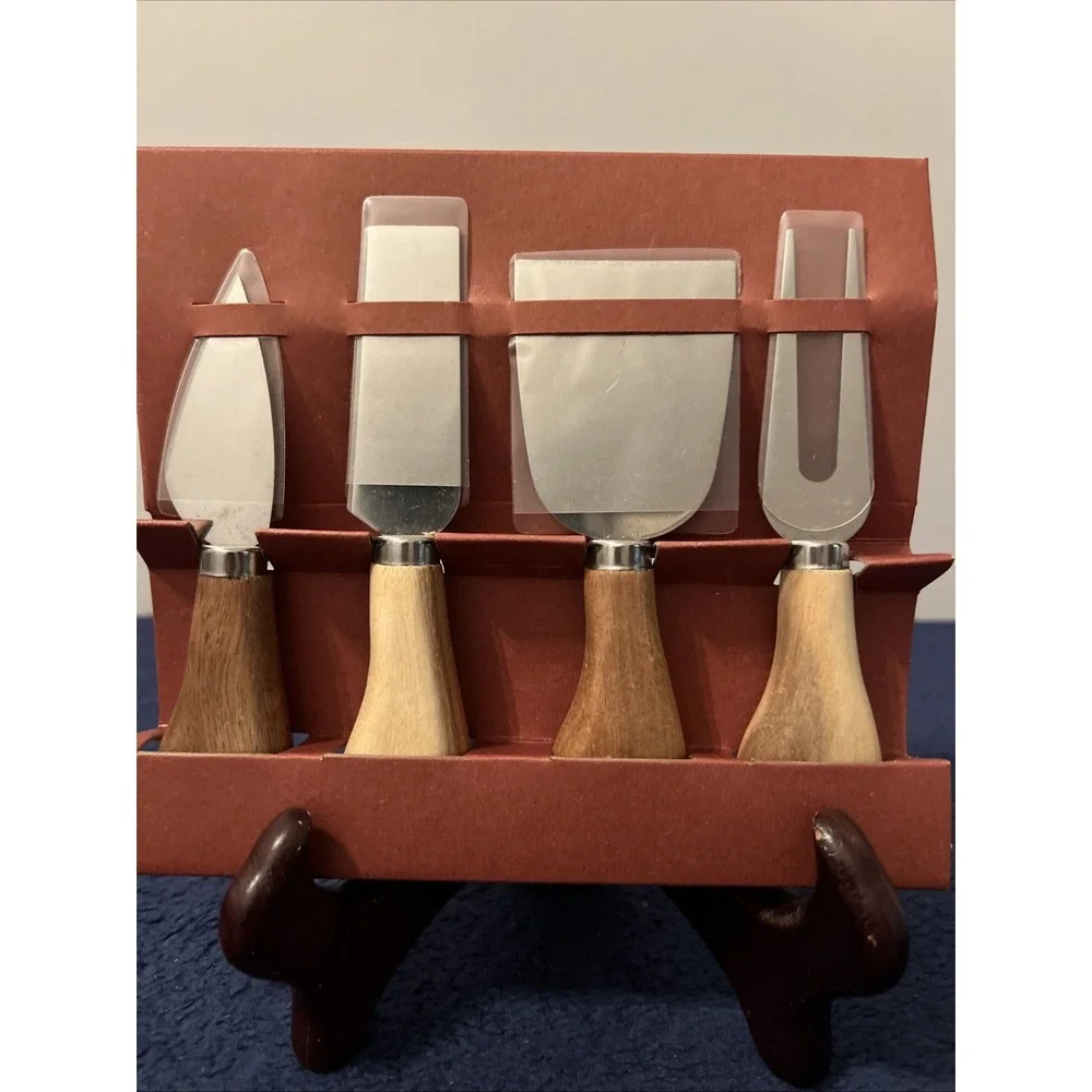 Twine Rustic Elegance Rustic Farmhouse‎ Gourmet Cheese Knife Set